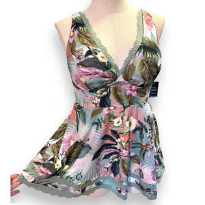 torrid | Swim | Nwt Torrid Wireless Long Scoop Swim Dress With Brief Size |  Poshmark